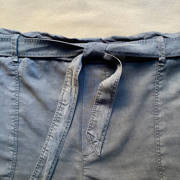 Aerie Paper Bag Dark Gray Camp Shorts - Picture 7 of 11